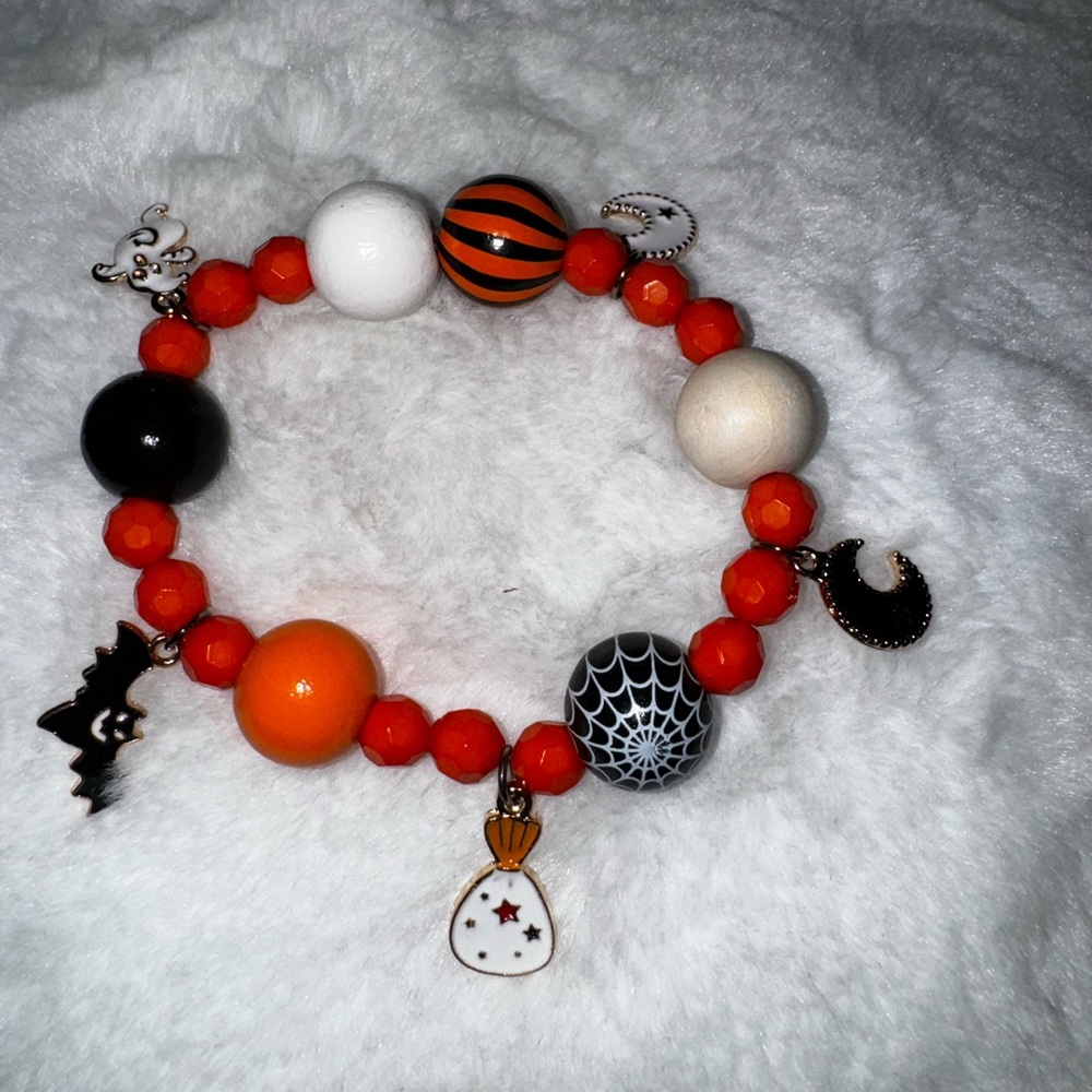 Halloween charm bracelet